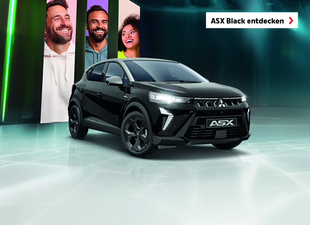 Happy Weeks: Der Mitsubishi ASX Black ASX Black - Alt