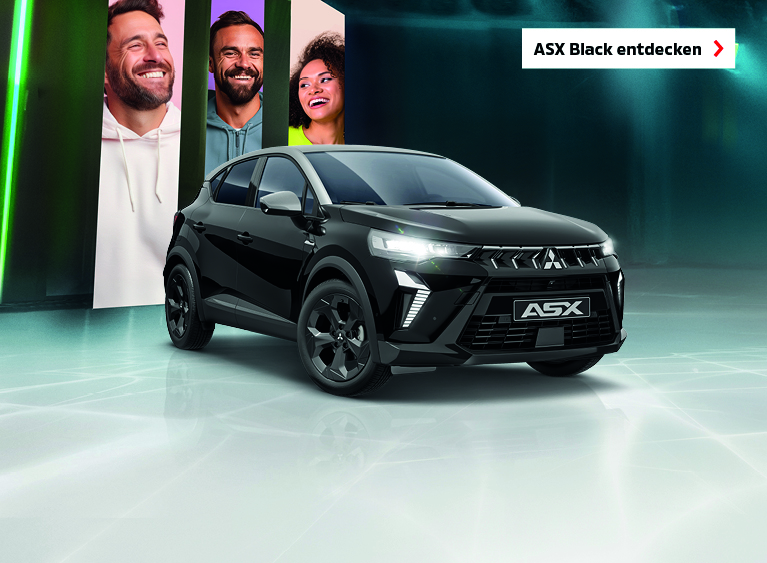 Happy Weeks: Der Mitsubishi ASX Black ASX Black - Alt