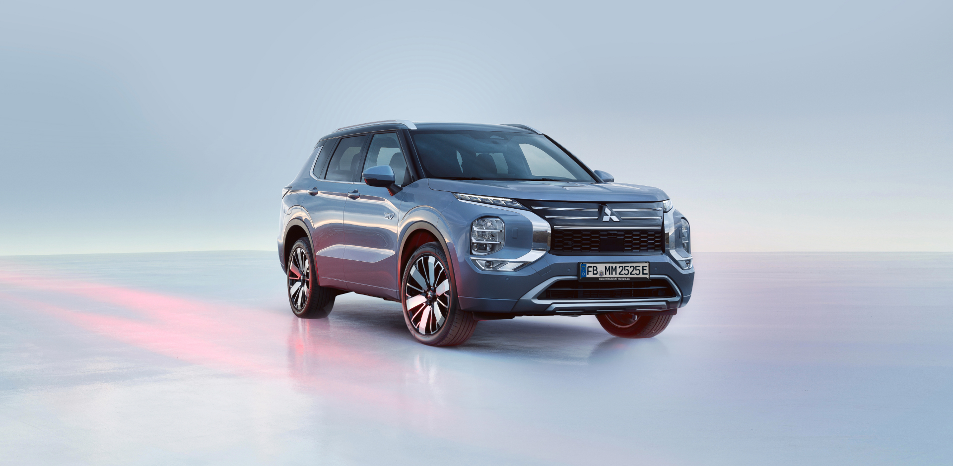 ¾-Frontalansicht des Outlander