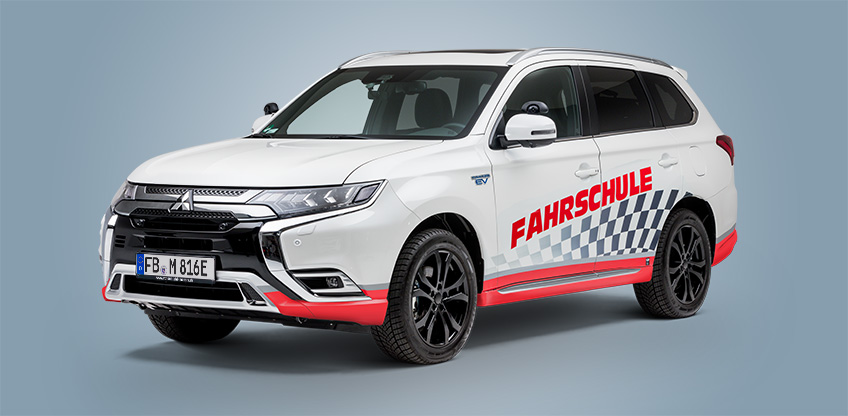 Der Mitsubishi Fahrschul-Umbau Der Mitsubishi Fahrschul-Umbau