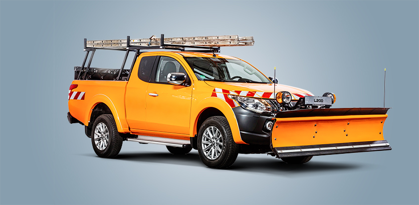 L200 Club Cab für den Wintereinsatz L200 Club Cab für den Wintereinsatz