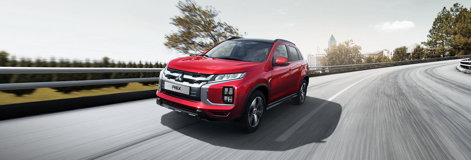 Der Mitsubishi ASX Keyvisual: der Mitsubishi ASX. Der zuverlässige Kompakt-SUV.