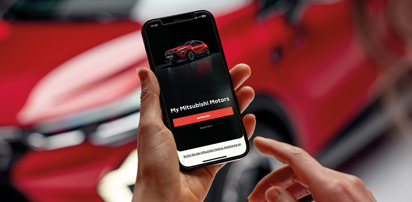 My Mitsubishi Motors App im neuen ASX