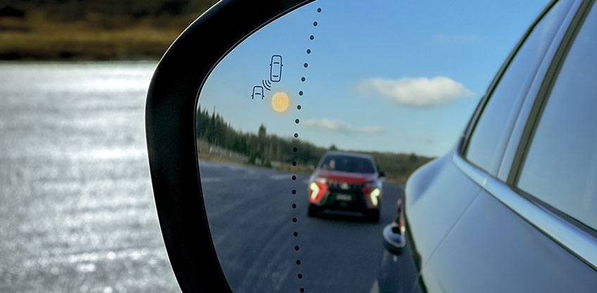 Assistenzsysteme ASX Edition Detailabbildung zu den Assistenzsystemen für den ASX Edition