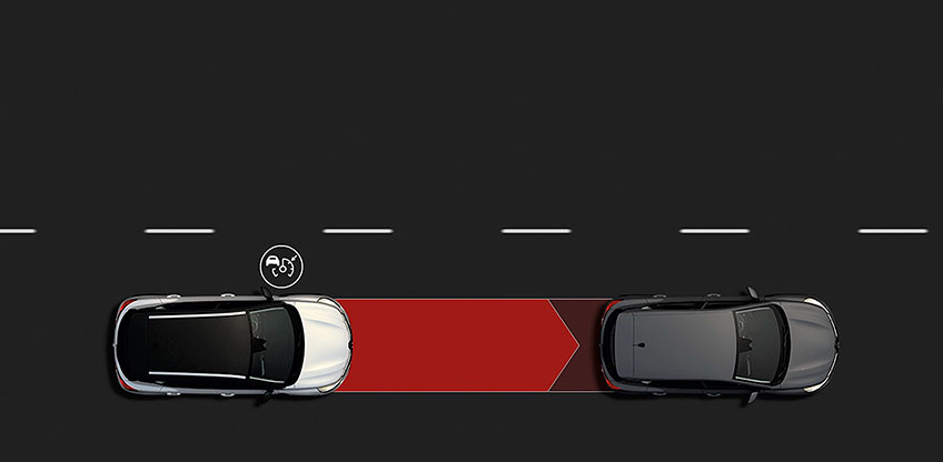 Assistenzsysteme ASX Edition Detailabbildung zu den Assistenzsystemen für den ASX Edition