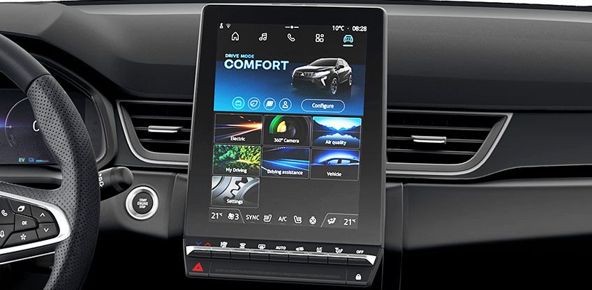 Konnektivität ASX Edition Detailabbildung zur Konnektivität für den ASX Edition