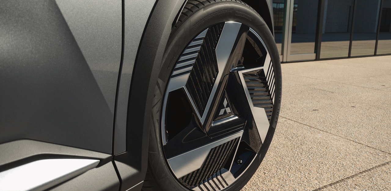 Detailansicht der Felgen