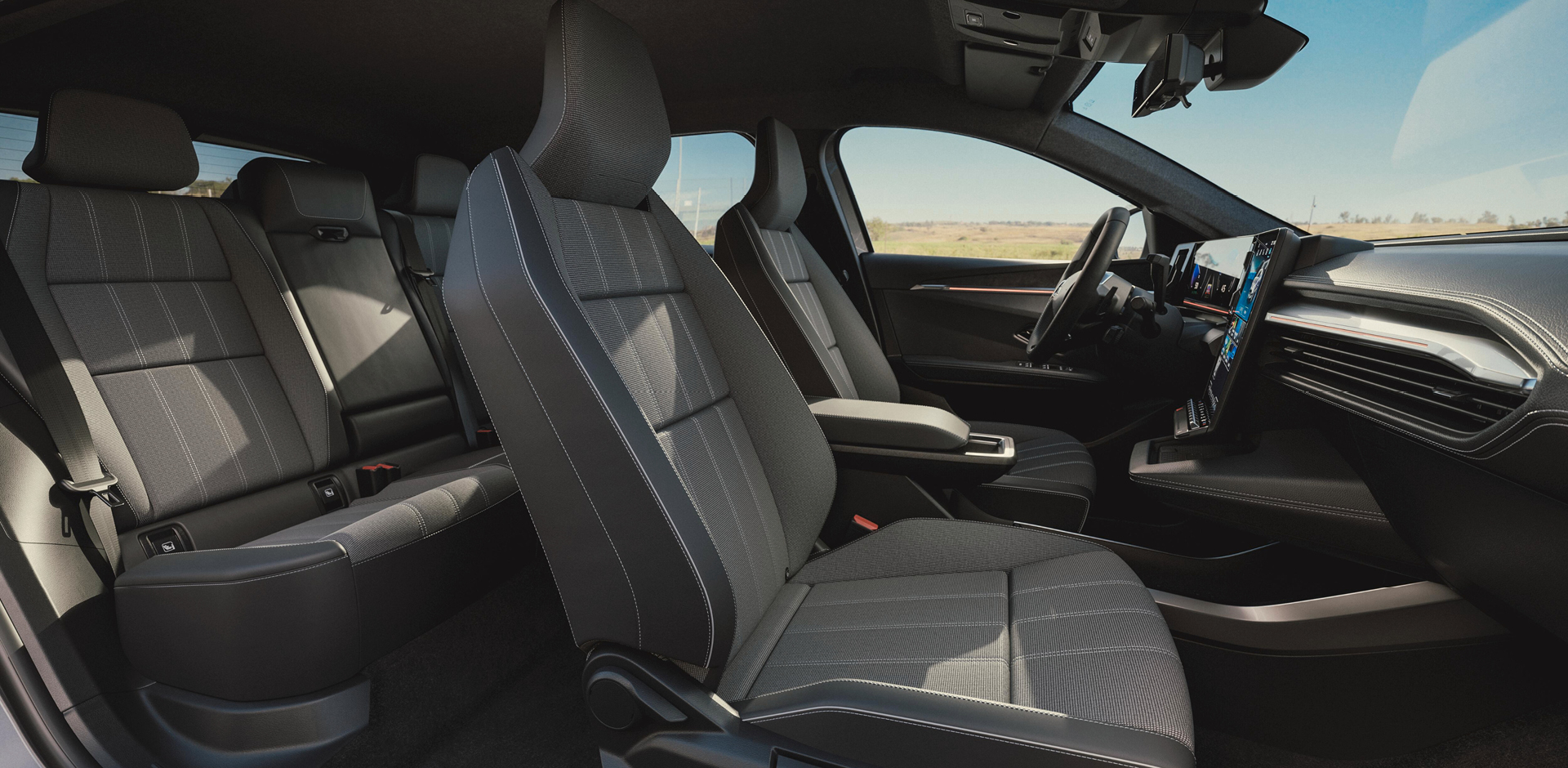 Der komfortable Innenraum des Mitsubishi Eclipse Cross.