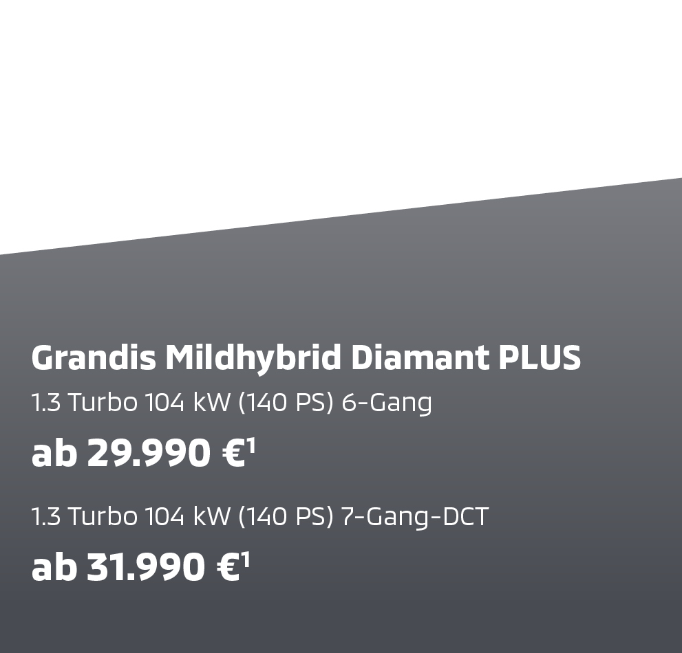 Grandis Mildhybrid Diamant PLUS Grandis Mildhybrid Diamant PLUS