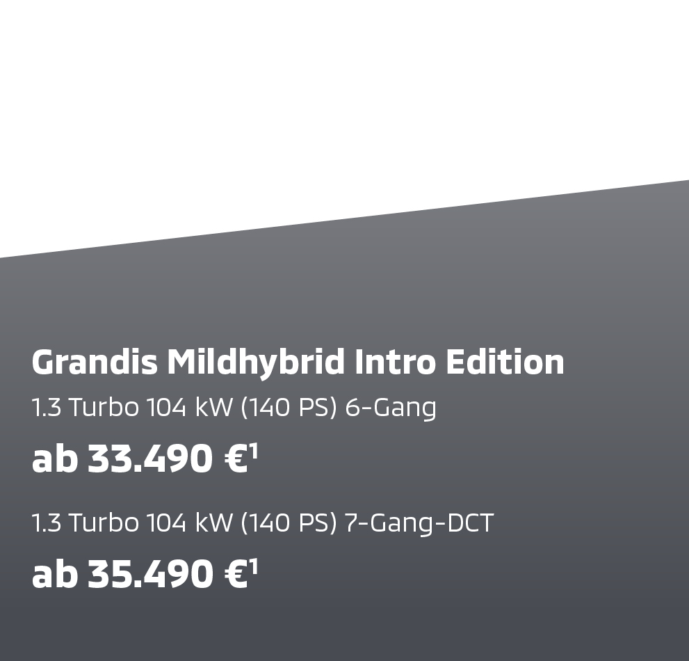 Grandis Mildhybrid Intro Edition Grandis Mildhybrid Intro Edition