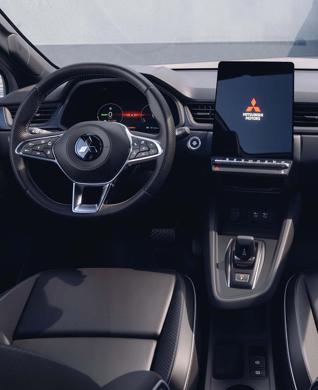 Detailansicht des Fahrerraums im Grandis