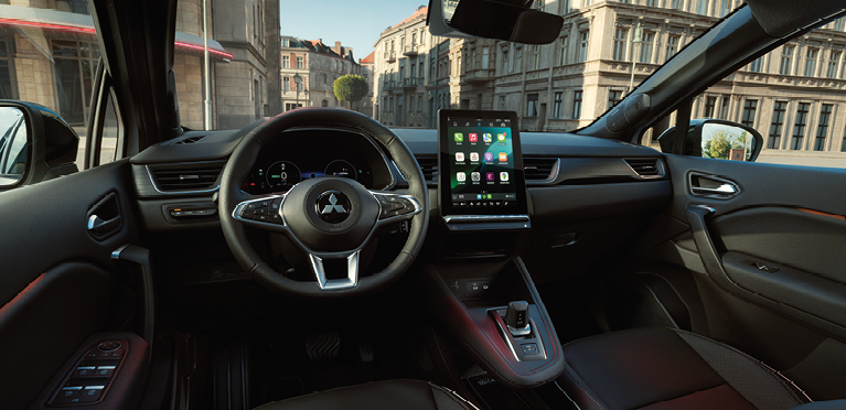 Detailansicht des Fahrerraums im Grandis