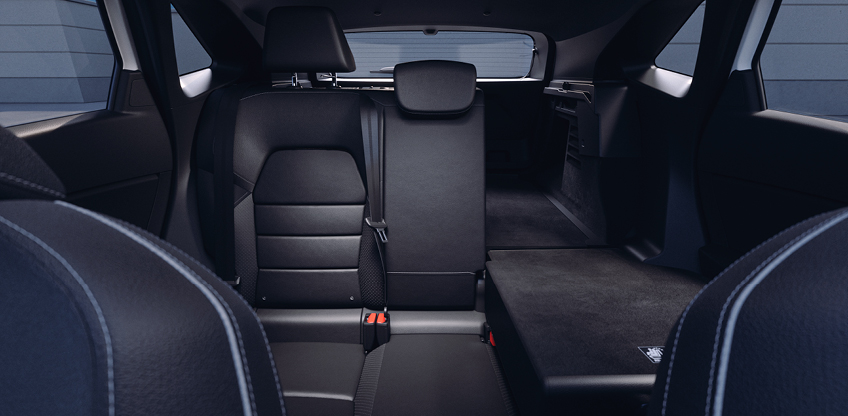 Innenansicht der Rückbank im Grandis