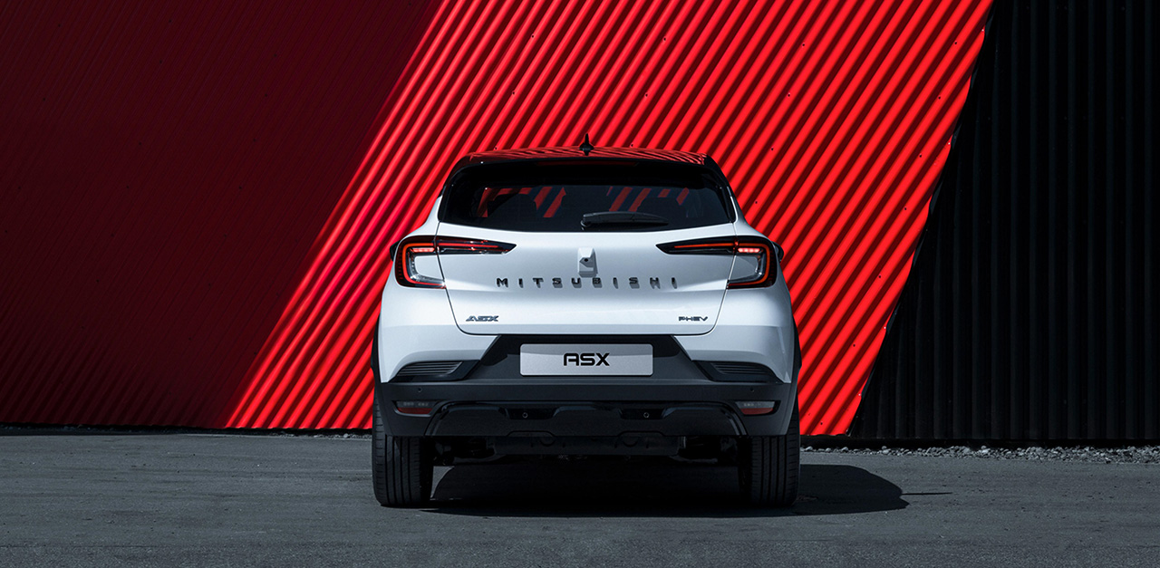 Markantes Heck Das Mitsubishi ASX und sein markantes Heck