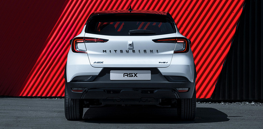 Markantes Heck Das Mitsubishi ASX und sein markantes Heck