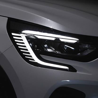 Bi-LED Scheinwerfer Die Bi-LED Scheinwerfer des Mitsubishi ASX