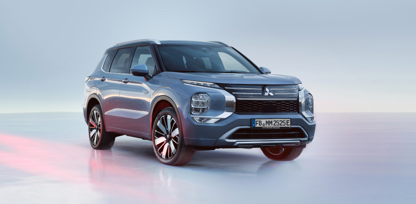 ¾-Frontalansicht des Outlander