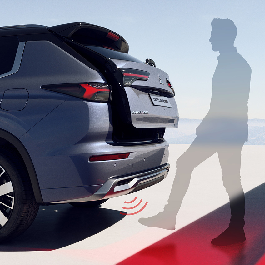 Elektrische Heckklappe im neuen Outlander