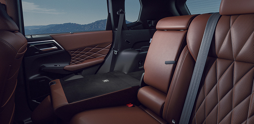Flexible Rückbank im neuen Outlander