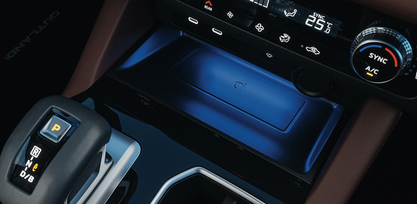 Beleuchtung der Mittelkonsole im Outlander