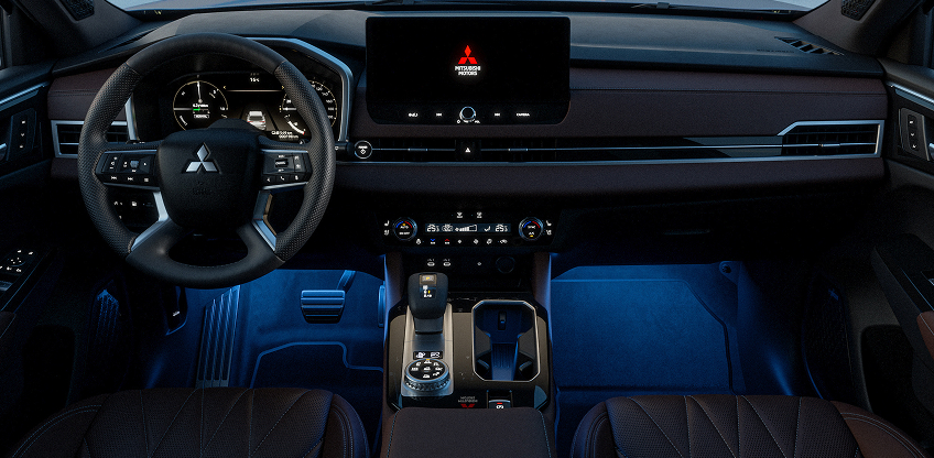 Beleuchtung der Mittelkonsole im Outlander