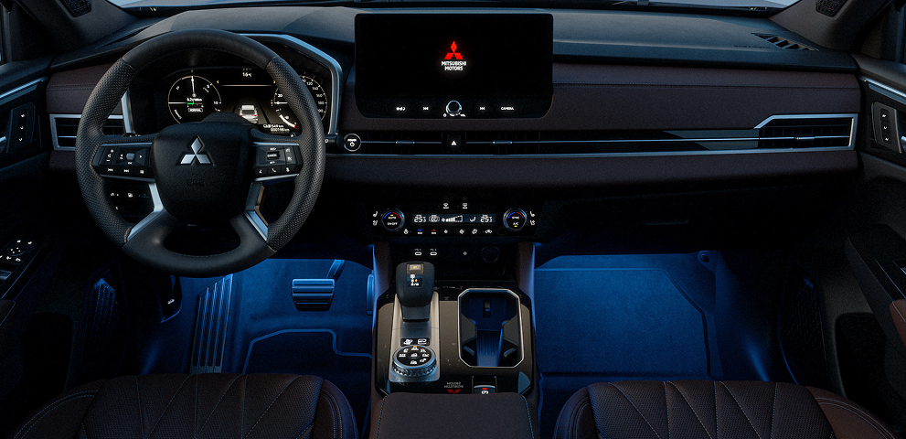 Beleuchtung der Mittelkonsole im Outlander