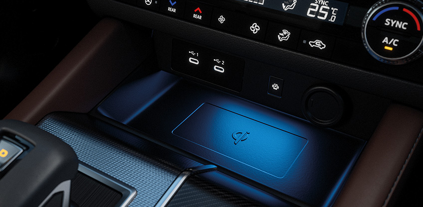 Der neue Mitsubishi Outlander mit Ambientebeleuchtung Der neue Mitsubishi Outlander mit Ambientebeleuchtung