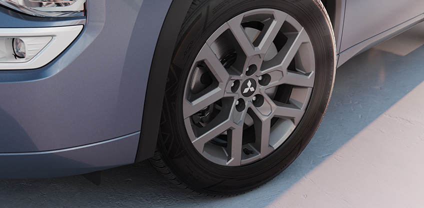 Die Felgen für den neuen Mitsubishi Outlander Die Felgen für den neuen Mitsubishi Outlander