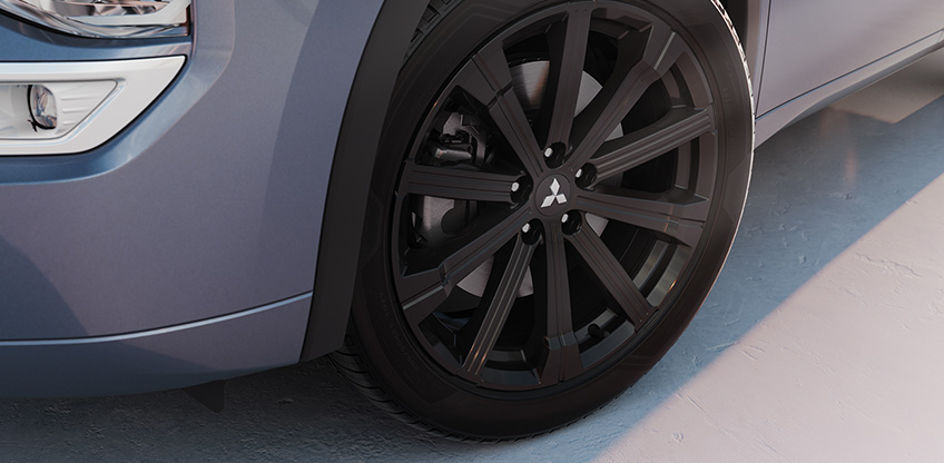 Die Felgen für den neuen Mitsubishi Outlander Die Felgen für den neuen Mitsubishi Outlander