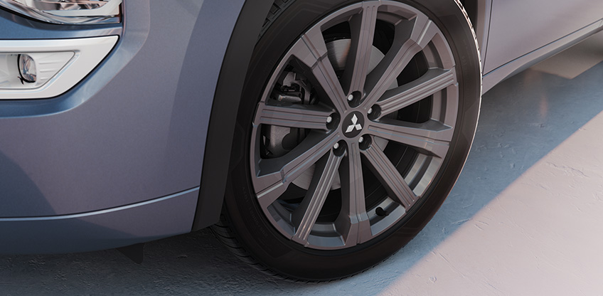 Die Felgen für den neuen Mitsubishi Outlander Die Felgen für den neuen Mitsubishi Outlander