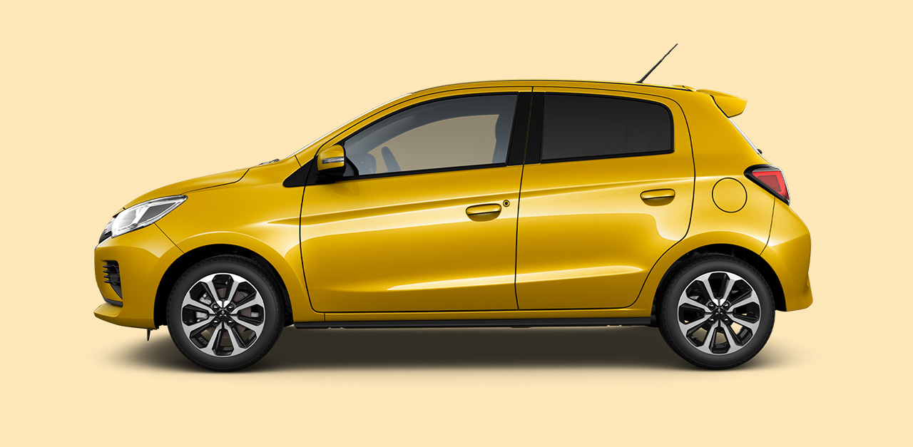 Seitenansicht des Space Star 