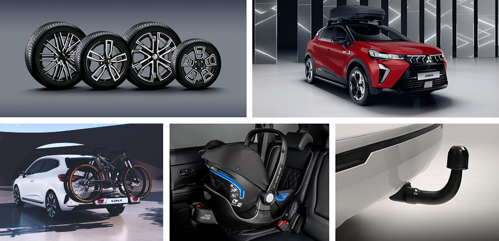 Detailaufnahmen optionalen Zubehörs