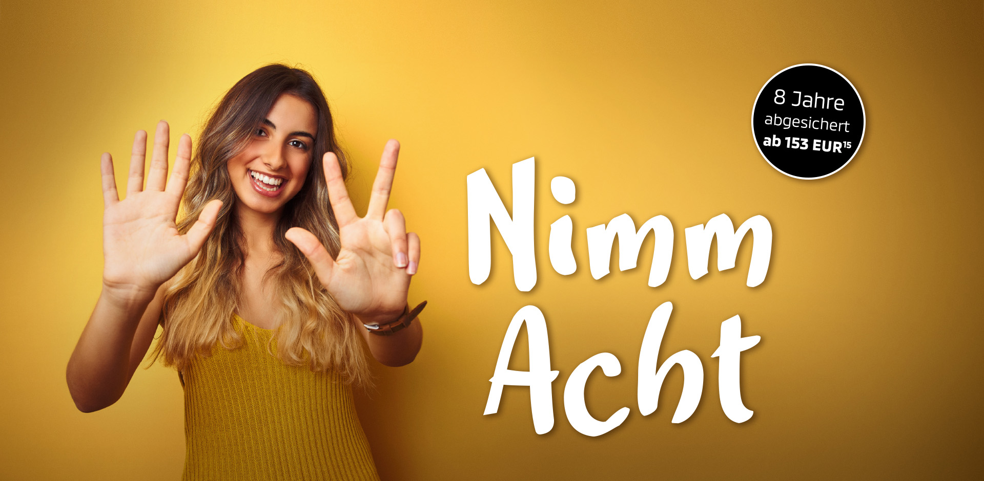 Mitsubishi Nimm Acht die Anschlussgarantie