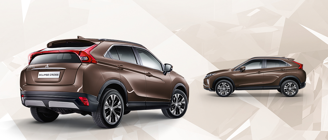 Sondermodell Eclipse Cross Diamant Abbildung des Coupè-SUVs Eclipse Cross Diamant.
