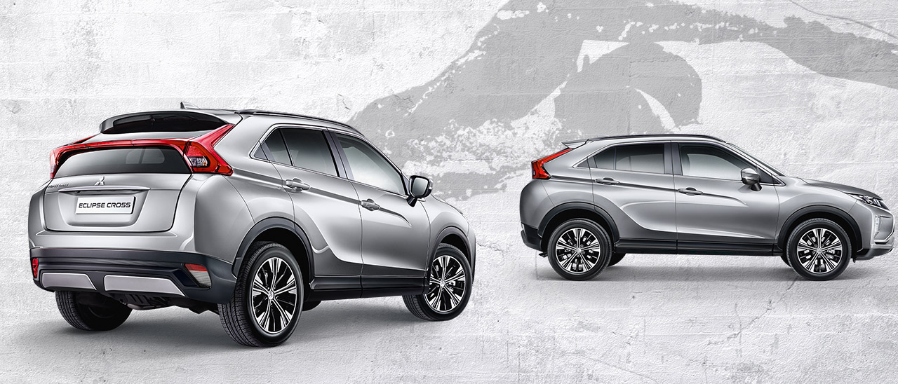 Sondermodell Eclipse Cross Spirit Abbildung des Coupè-SUVs Eclipse Cross Spirit