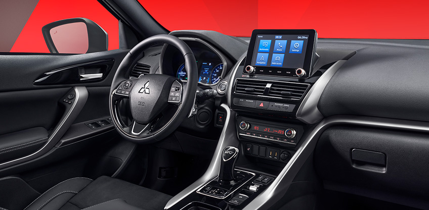 Interieur Eclipse Cross Plug-in Hybrid Select Detailabbildung zur Interieur-Mehrausstattung für den Eclipse Cross Plug-in Hybrid Select