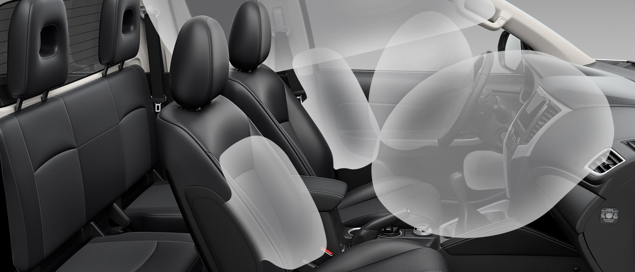 Sicherheit L200 Doppelkabine-Airbags Sicherheit